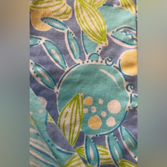 Lilly Pulitzer Vintage Womens Sea Life Straight Leg Pants Size 8 - Picture 8 of 13